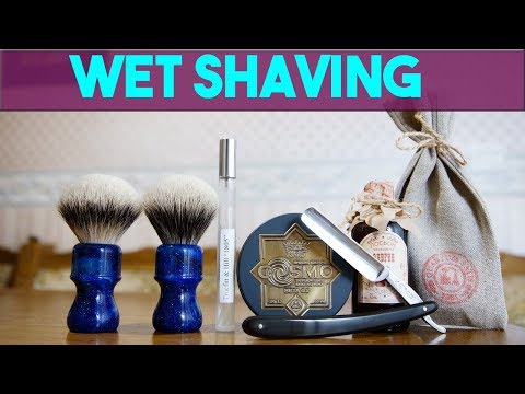 Видео: 159. Бритьё. KROPP Sheffield, Cosmo, Yaqi Brush, Truefitt & Hill 1805, Quantum Satis, #homelike,