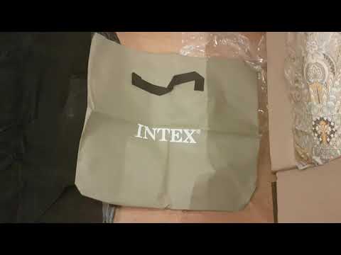 Видео: Надувная кровать Intex 152x203x42cm 64124 (отзывы в Pleer.Ru)