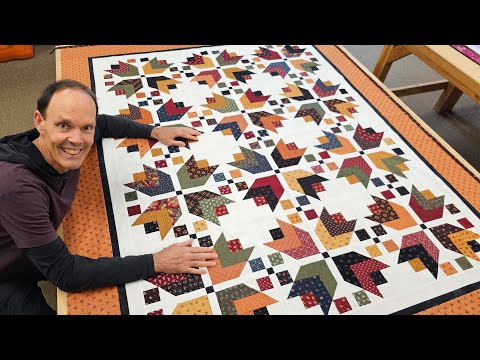 Видео: ИЗ ОБРЕЗКОВ ПОЛУЧИТЕ ПРЕКРАСНОЕ "УРОЖАЙНОЕ" ОДЕЯЛО!