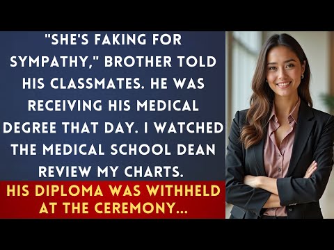 Видео: Во время выпускного моего брата это назвали «просто усталостью» — его декан прочитал мою медицинс...
