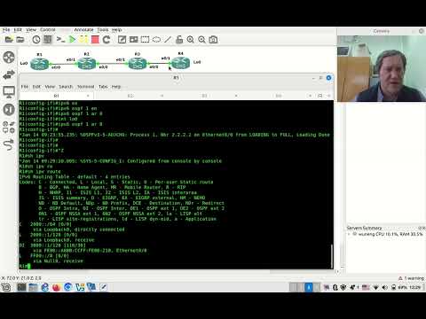 Видео: Использование Link-local адресов при IPv6 маршрутизации (OSPFv3)