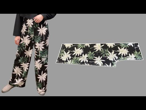 Видео: 👖Не обязательно быть портным | простой проект по пошиву брюк для начинающих