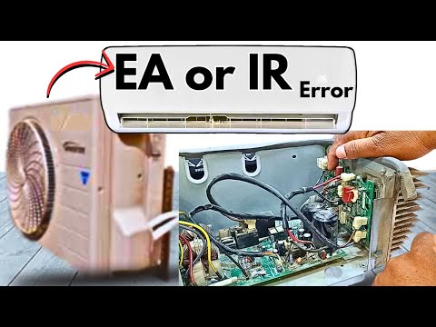 Видео: Кондиционер показывает ошибку EA/IR — почему?