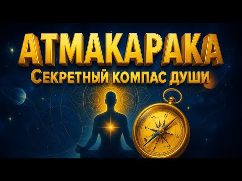 Видео: Атмакарака - Секретный КОМПАС ДУШИ: главный чит-код к твоему предназначению