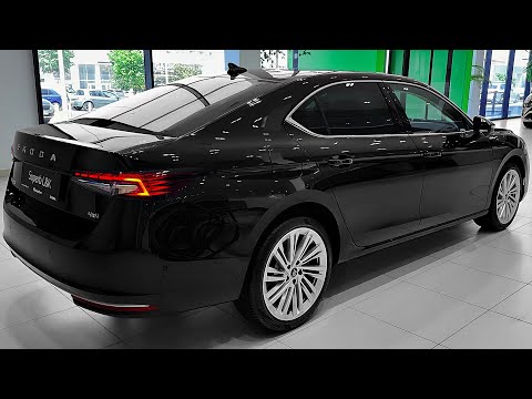 Видео: Skoda Superb L&K 2025 года — великолепный среднеразмерный седан класса люкс!