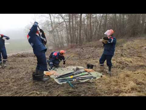 Видео: Снятие пострадавшего с опоры ВЛ-110кВ