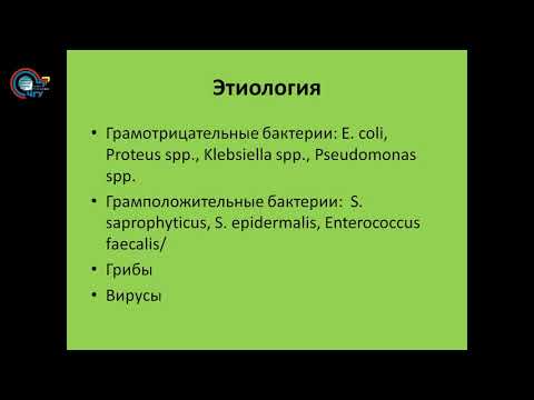 Видео: "Педиатрия 5 курс. Пиелонефрит у детей."