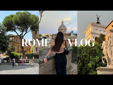 Видео: ROME VLOG | Римские каникулы, лучшие места и итальянская еда 🇮🇹 (Eng subs)