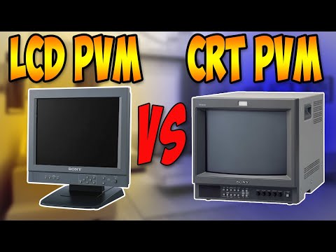 Видео: КИНЕСКОП ПРОТИВ ЖК Sony LMD vs SONY BVM CRT