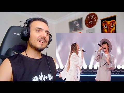 Видео: Фаррух Хасанов и Ева Власова - Санкт-Петербург | "Ну-ка, все вместе!" Reaction