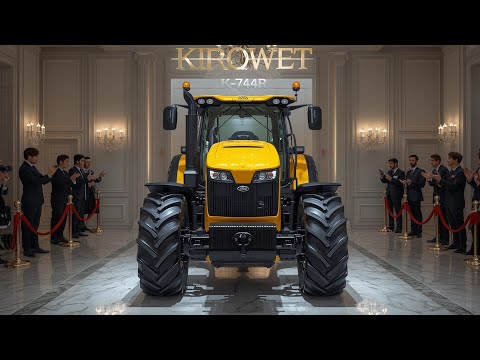 Видео: «Kirowet K-744R – Мощный трактор для больших ферм»