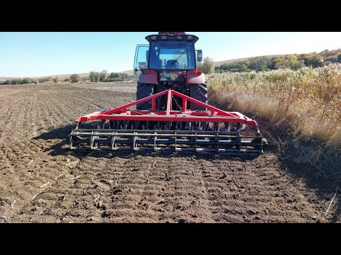 Видео: Самодельный дискатор 4×2 дискую второй след на МТЗ 1523🤘🤘🤘