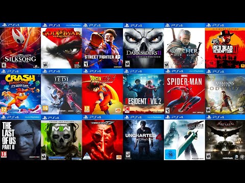 Видео: Топ-60 лучших игр всех времен для PS4 || 60 потрясающих игр для PS4