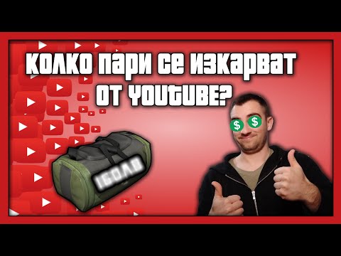 Видео: Колко ПАРИ изкарах от Youtube за 1 година?
