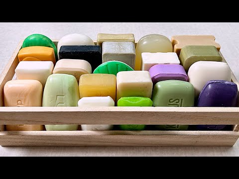 Видео: ASMR soap cutting 💛 Резка мыла АСМР