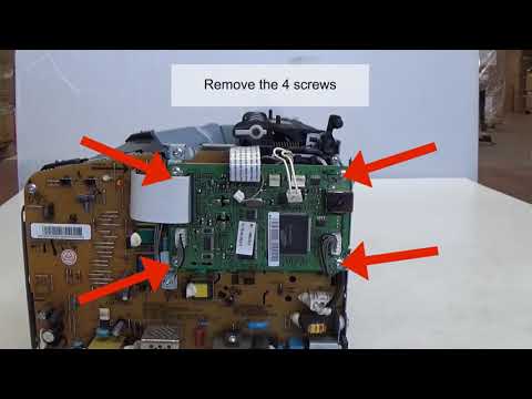 Видео: Разборка принтера Samsung 1660 1665 1860 1865