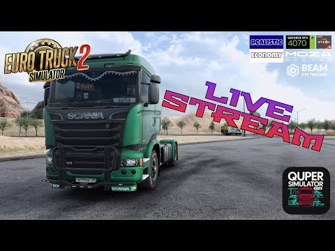 Видео: ETS2 | Продолжаем путешествие | Scania Streamline | s09e42