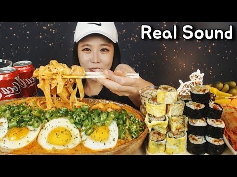 Видео: [Sub]/Real Sound/ [ Паста из розовых роз "Трепкий рис" ] [ Спам-ролл Моцарелла ]  /Mukbang