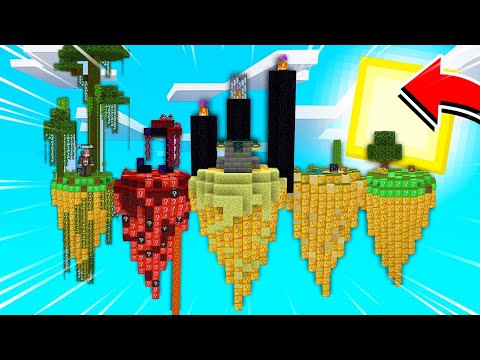 Видео: Я ПРОШЁЛ МАЙНКРАФТ НА ЛАКИ СКАЙБЛОКАХ!