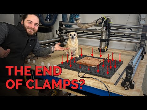 Видео: Вакуумный стол на любительском ЧПУ? Обзор AirWeights/первые впечатления.