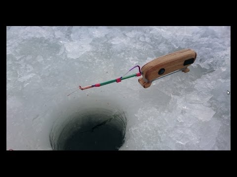 Видео: Доработанная зимняя удочка со звуковым сигнализатором поклёвки