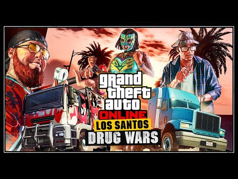 Видео: Полный обзор обновления LOS SANTOS DRUG WARS в GTA Online