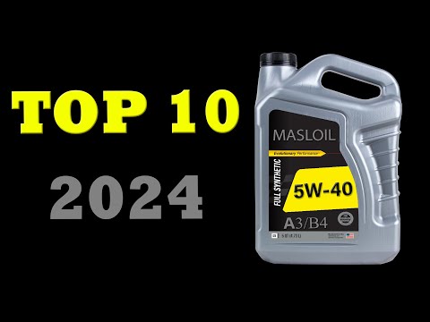 Видео: TOP 10 Моторных Масел 5w40 - 2024