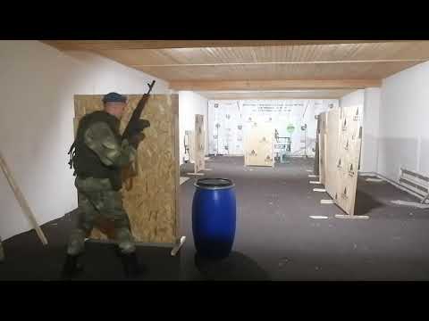 Видео: Стрельба из за укрытия в слепую часть 3