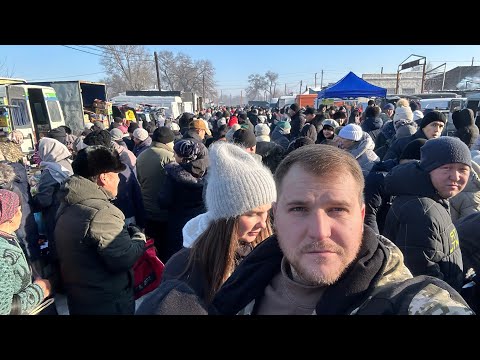 Видео: Последнее воскресенье в этом году ! Рынок города Уштобе