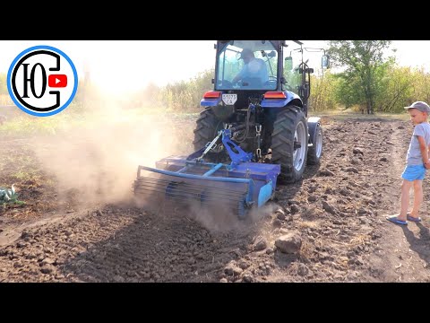 Видео: Випробовуємо Грунтофрезу із 50-и сильним Трактором ДТЗ 504 KKU...!!! Сіємо гірчицю на сидерат!