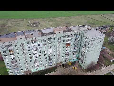 Видео: Бахмут (Артемовск)  Летаем по району Юбилейная ...