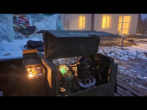 Видео: Восстановление, переделка под 380 и подключение к дому электростанции АБ-8-Т/230/М