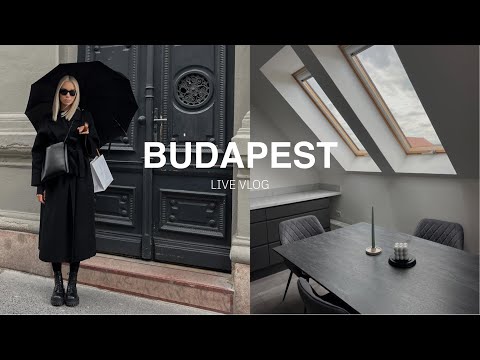 Видео: Переезд в Будапеште | Шопинг в Zara Home | Live vlog