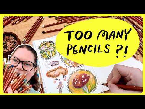 Видео: Еще 48 карандашей, которые мне точно не нужны | Derwent Drawing НОВЫЕ цвета!