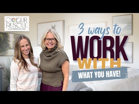 Видео: 3 способа работать с тем, что у вас есть. Все дело в декорировании!