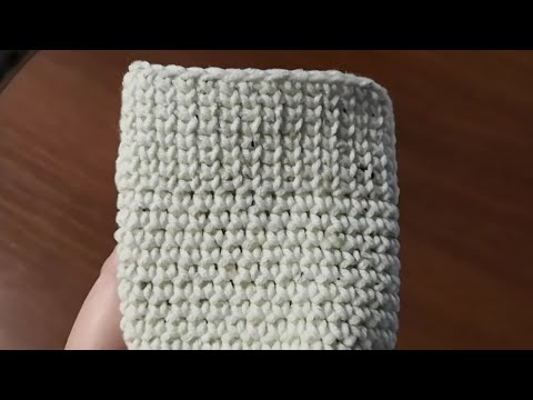 Видео: Столбики без накида в ,,раскол,,