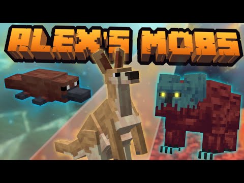 Видео: ALEX'S MOBS 1.8 - АДСКИЕ КОАЛЫ, КЕНГУРУ И ПЕРРИ-УТКОНОС! ПОЛНЫЙ ОБЗОР ОБНОВЛЕНИЯ МОДА НА НОВЫХ МОБОВ