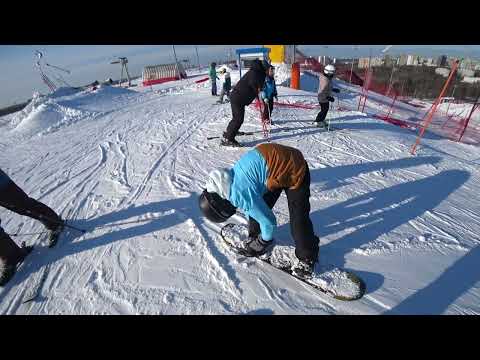 Видео: Горнолыжный склон Новопеределкино