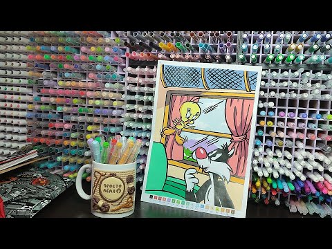 Видео: Хобби влог #5 Новости для колористов, покупки и отпуск