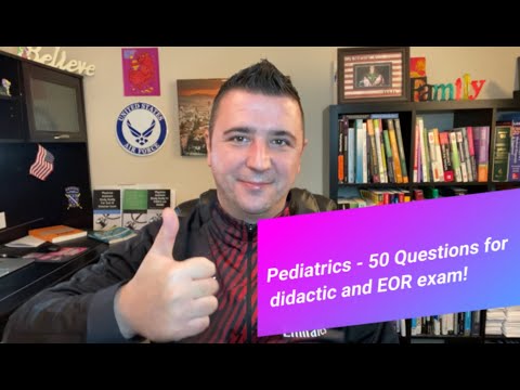 Видео: Обзор экзамена по педиатрии с 50 высокоэффективными вопросами!