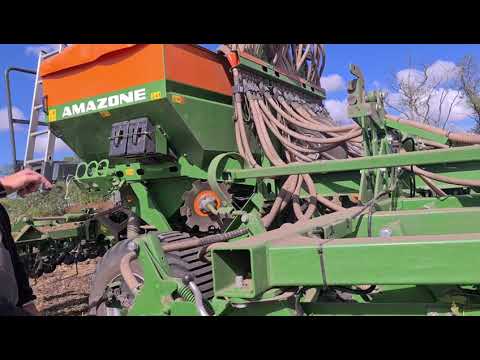 Видео: сеялка Amazone Primera DMC 6000. Большой тест драйв. No -till 25.11.2021