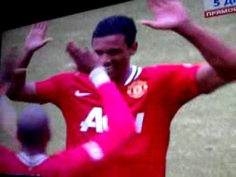 Видео: Cуперкубок Англии 2011 MU 3: 2 Manchester city