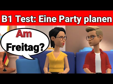 Видео: Устный экзамен по немецкому языку B1 | Планирование чего-либо вместе/Диалог | Устная часть 3