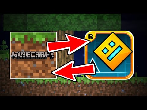 Видео: Minecraft в Geometry Dash😱