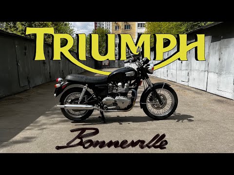 Видео: Капсула времени Triumph Bonneville 2003 года с пробегом 257 миль | Обзор моего нового мотоцикла!