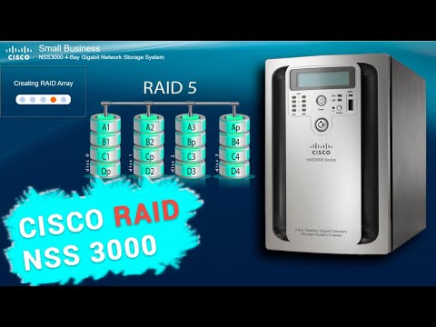 Видео: Как восстановить данные с RAID массива нерабочего NAS устройства Cisco NSS3000