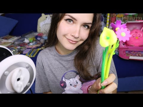 Видео: АСМР шепот, ✏ канцелярия📎 и игрушки 📌 | ASMR russian whisper
