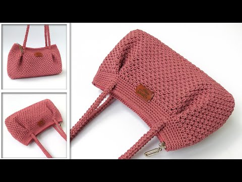 Видео: ОЧЕНЬ ПРОСТОЙ И ЛЕГКИЙ УРОКИ ПО ВЯЗАНИЮ КРАСИВОЙ СУМКИ КРЮЧКОМ ДЛЯ НАЧИНАЮЩИХ