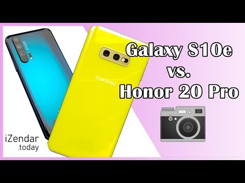 Видео: Сравнение камер. Honor 20 Pro или Galaxy S10e?