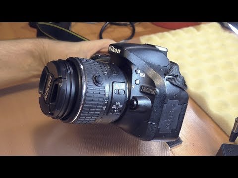 Видео: Не фокусируется / Не фотографирует зеркальная фотокамера Nikon D5200 Kit 18-55